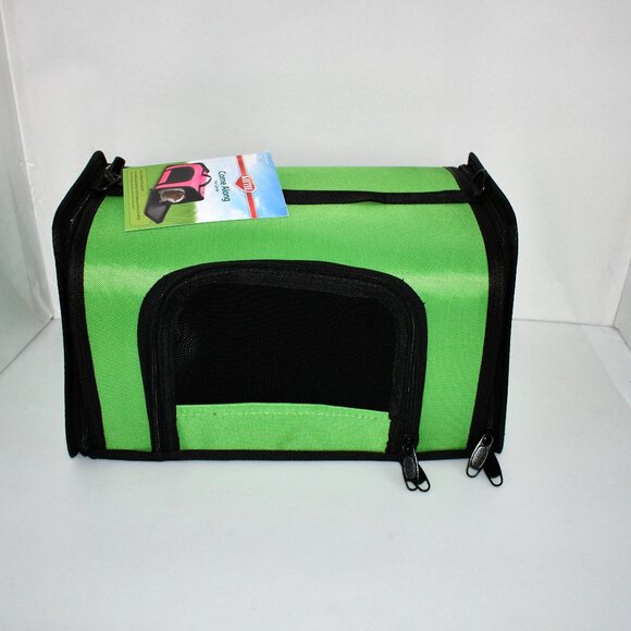 Kaytee Come Along Carrier – Medium, Green – Small Animal Travel Carrier, NWT Bra - Picture 1 of 6